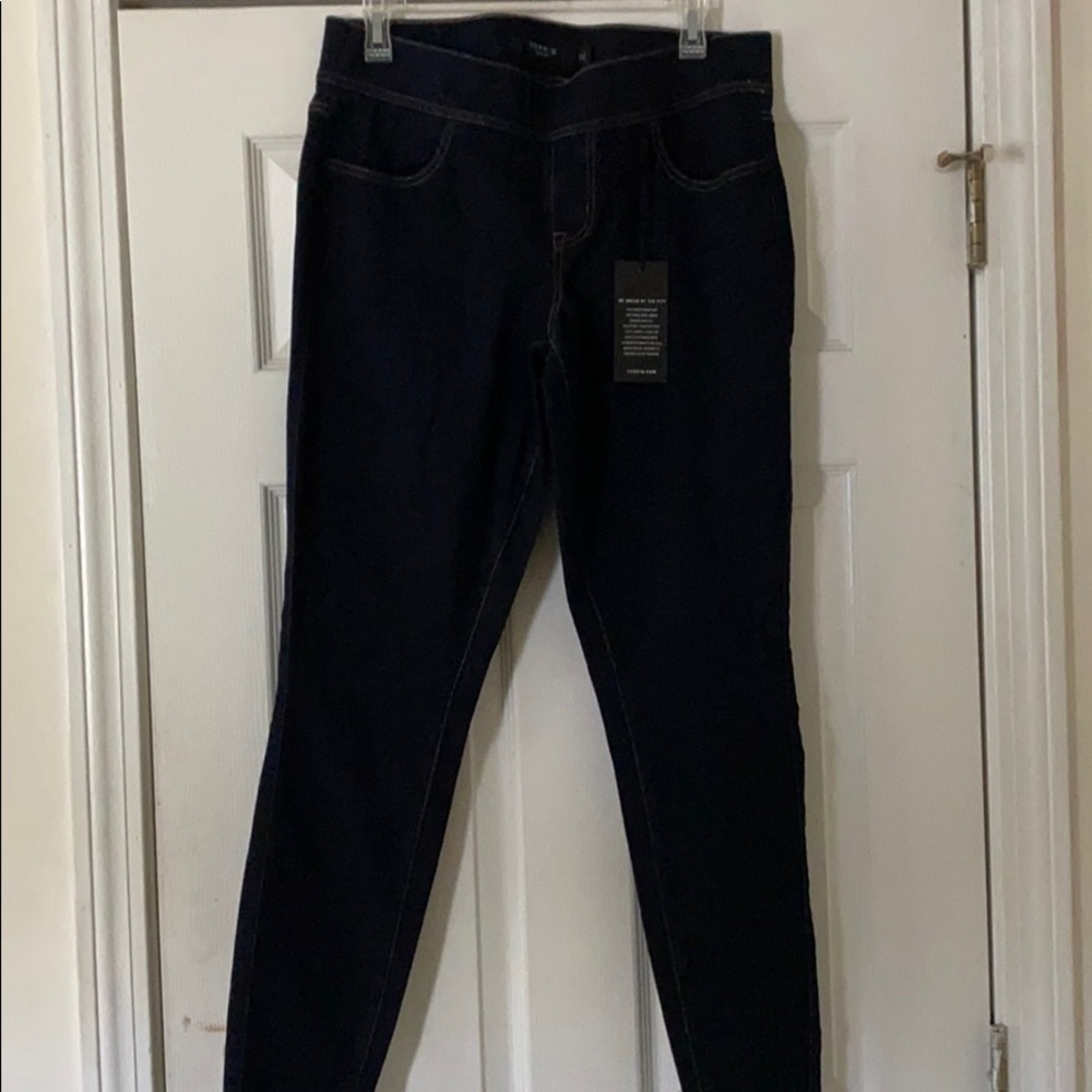 Torrid Lean Jeans Dark Wash - Size: 0T